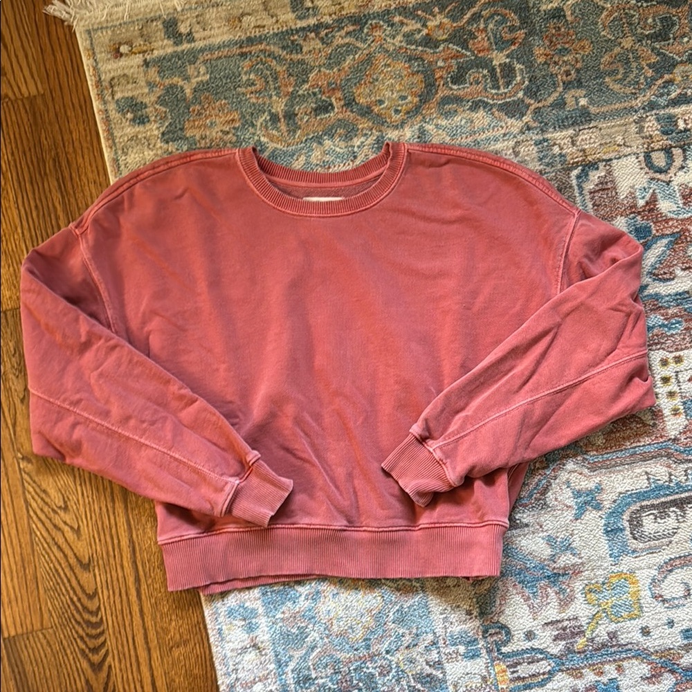 Madewell Cropped sweatshirt
